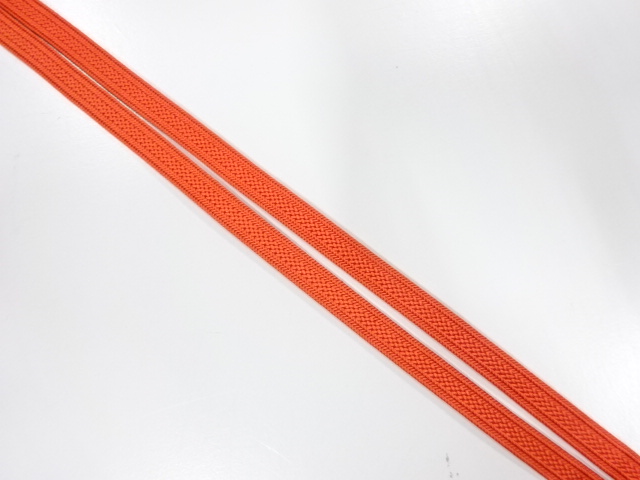 アンティーク　帯留め用　手組三分紐